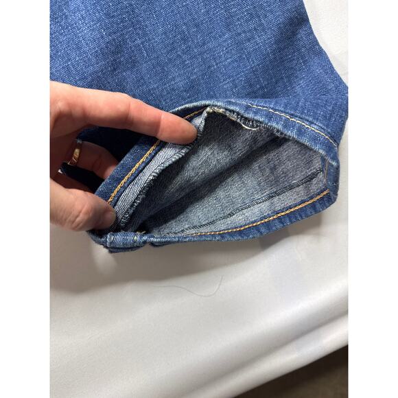 True Religion Women's Low Rise Bootcut Blue Denim Jeans - Size 31 (33x31) - Picture 3 of 7